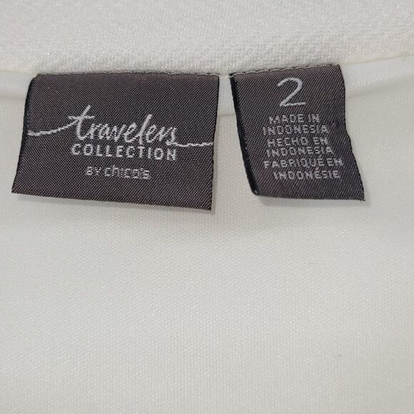 Travelers Collection by Chico's Bomber Jacket - Picture 5 of 8